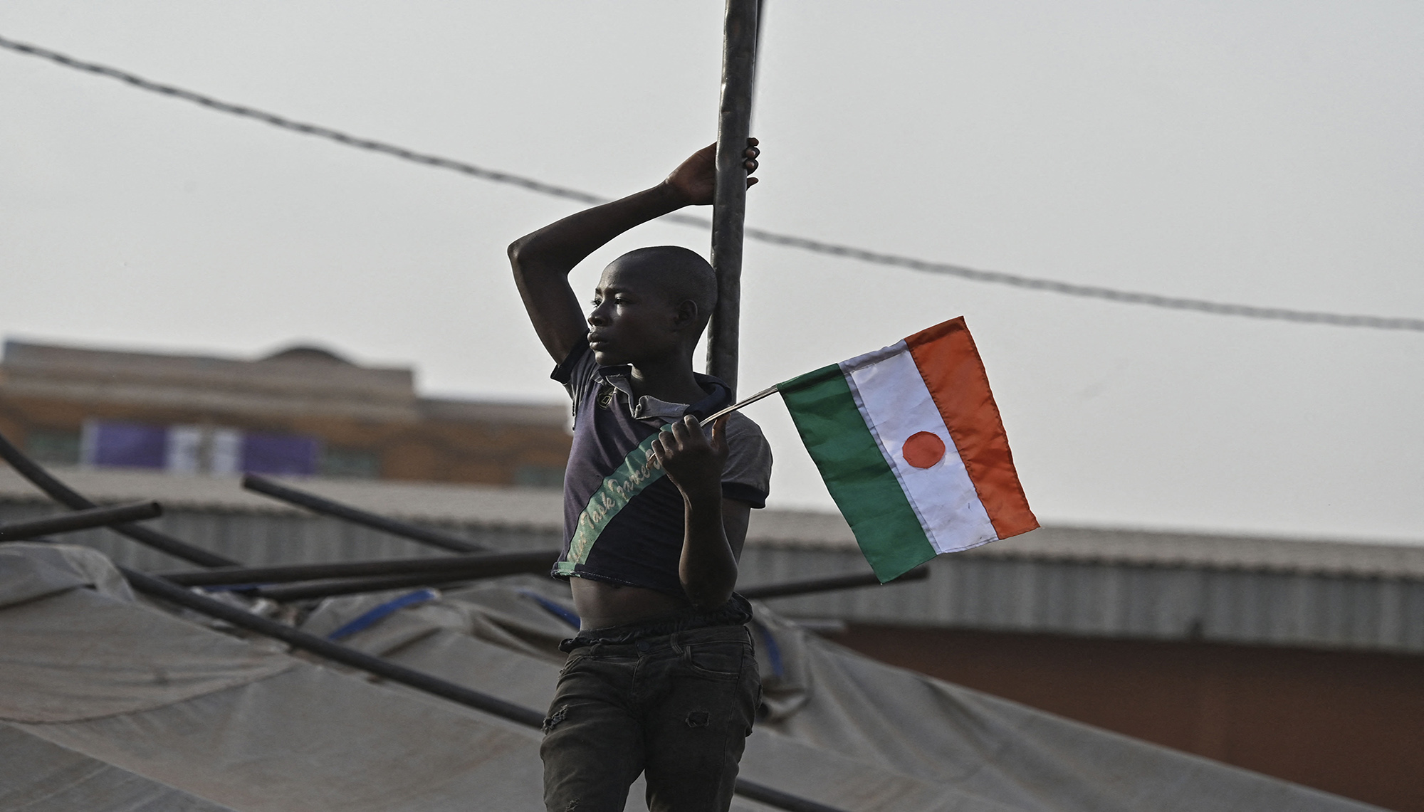 من الاحتجاجات في النيجر، تصوير أ ف ب