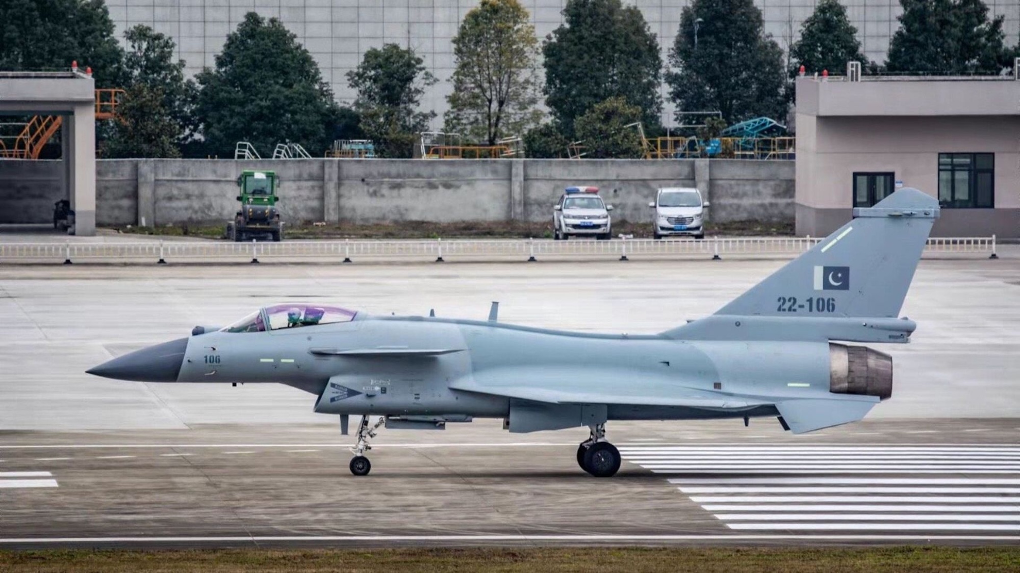 طائرة J-10C صينية الصنع في سلاح الجو الباكستاني. المصدر: Eurasia Times.